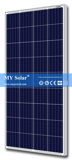 Yüksek Verimli 160-180W PV Monokristal Güneş Paneli ve Ev Güneş Enerjisi Sistemi ve Güneş Modülü