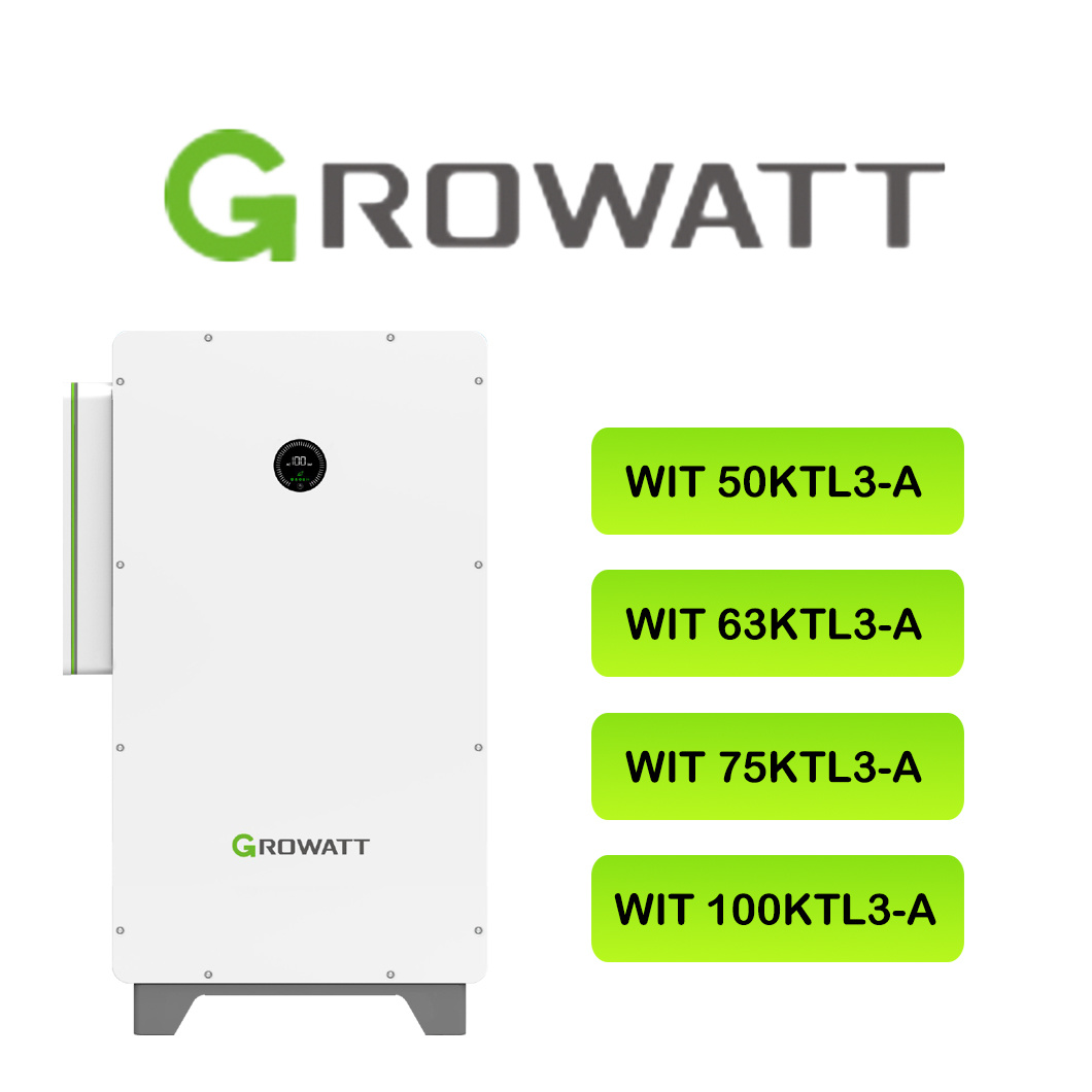 Growatt İnvertör Kaliteli 3000-20000 serisi Kapalı Izgara Saf Sinüs Güç Fotovoltaik İnvertör, Mysolar