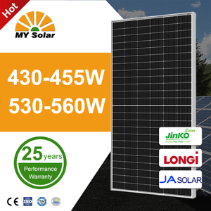 Fabrika Fiyatı Jinko/Ja/Trina/Dmegc/Longi A Sınıfı Tam Siyah 400W/405W/410W Ev için Güneş Panelleri, 25 Yıl Garantili