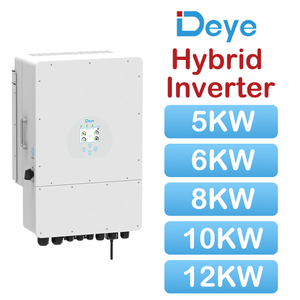 AB Depo Deye Sun-12K-Sg04lp3 Hibrit Güneş İnvertörü 3 fazlı 12kw Güneş Enerjisi Sistemi